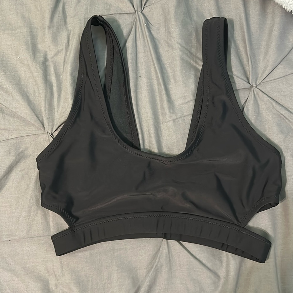 Black swimsuit top